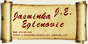 Jasminka Eglenović vizit kartica